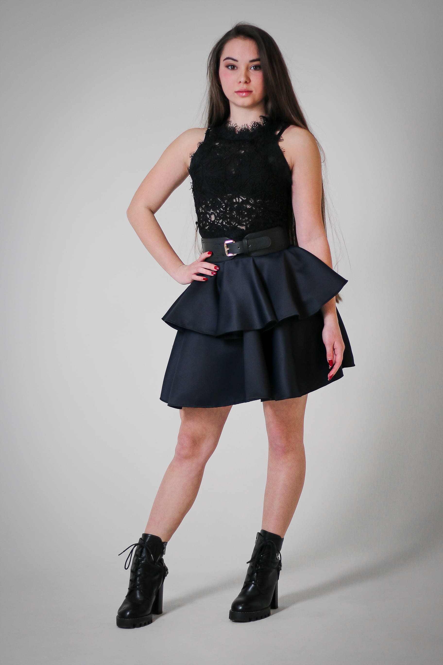 Stúdió fotózás - modell portfólió