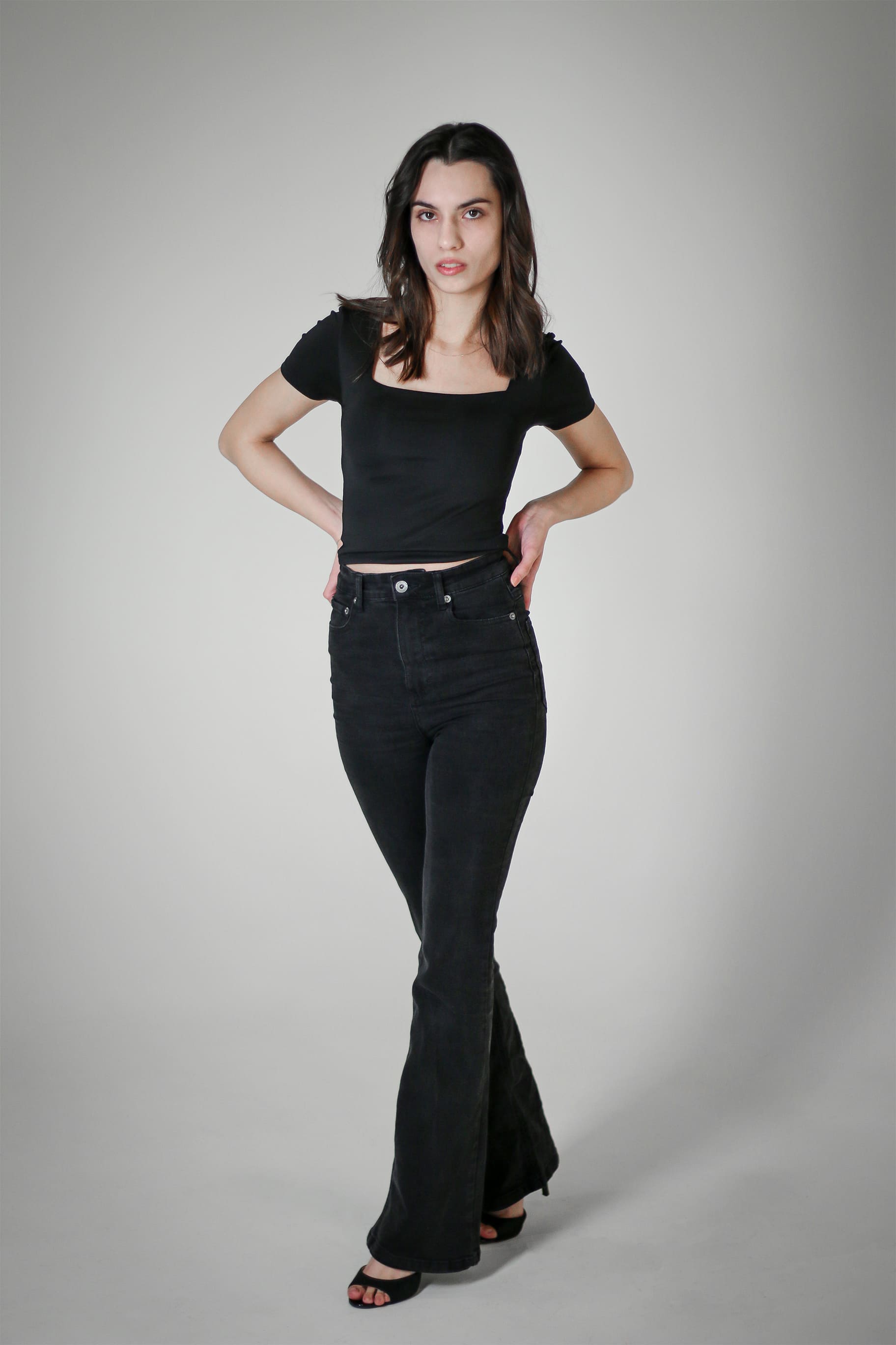 Stúdió fotózás - modell portfólió